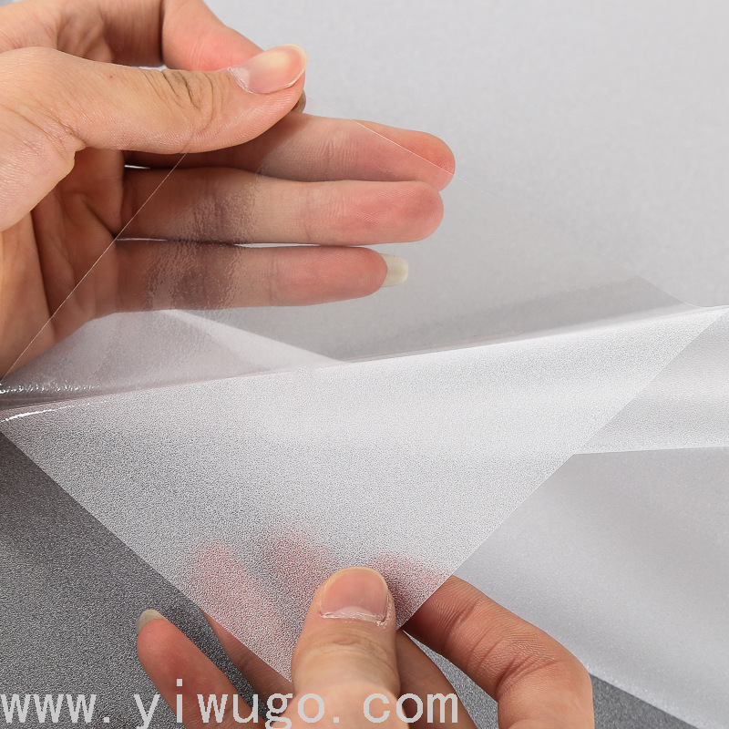 Factory Wholesale Electrostatic Glass Sticker Frosted Bathroom Privacy Privacy Sunshade Insulation Window Decoration Glass Protector