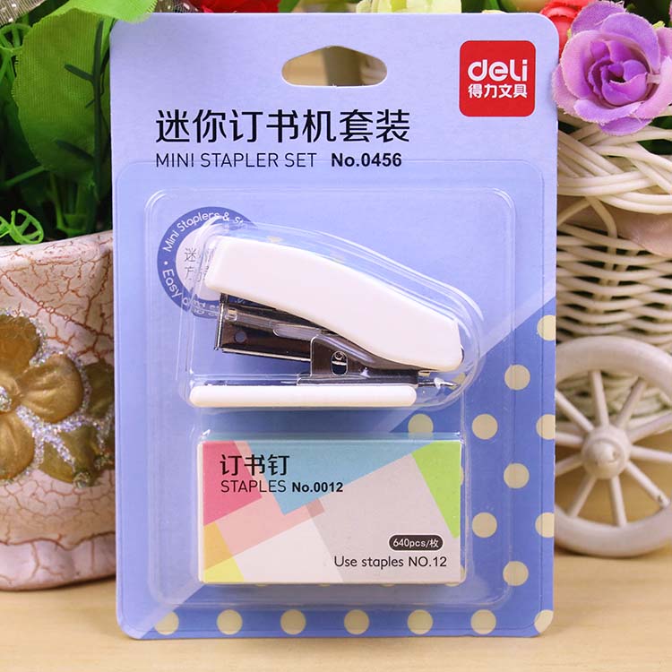 Mini Stapler Kit Cute Primary School Student Stapler Bookbinding Machine Small Children's Test Paper Book Book Book Stationery Mini Stapler Kit Cute Primary School Student Stapler Bookbinding Machine Small Children's Test Paper Book Book Book Stationery