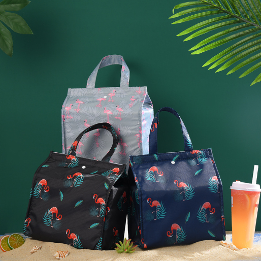  Lunch Box Hot and Cold Thermal Bag Food Warm Breakfast Zipper Packing Handbag Portable Double Layer out Fresh-Keeping