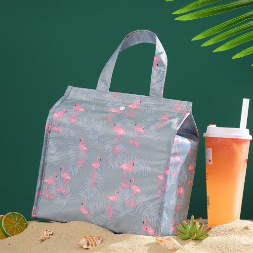  Lunch Box Hot and Cold Thermal Bag Food Warm Breakfast Zipper Packing Handbag Portable Double Layer out Fresh-Keeping