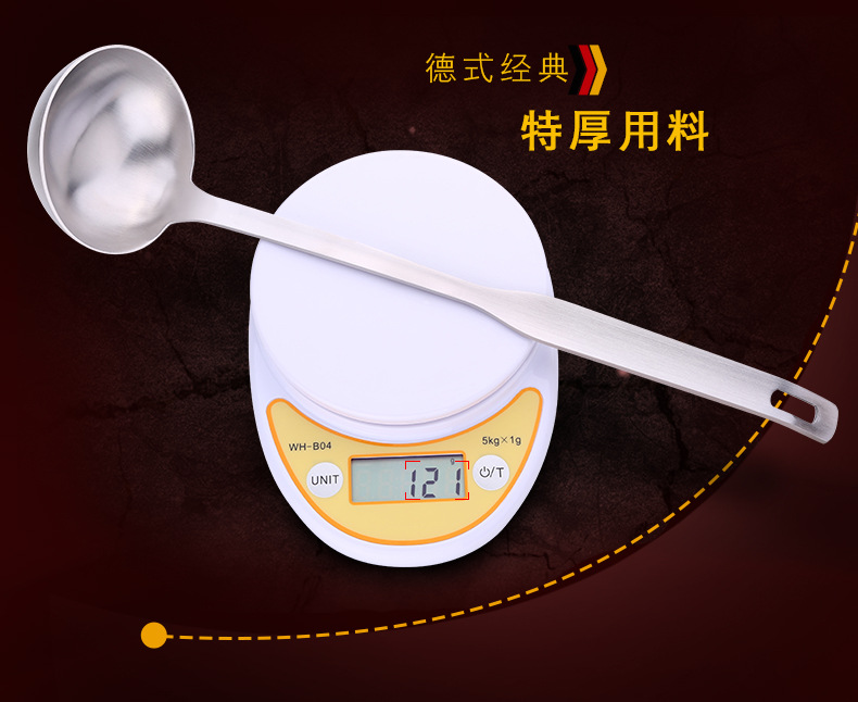 304 Stainless Steel Colander Suit Kitchen Thickened Hot Pot Spoon Long Handle Kitchenware Set Spoon Spoon 304 Stainless Steel Colander Suit Kitchen Thickened Hot Pot Spoon Long Handle Kitchenware Set Spoon Spoon
