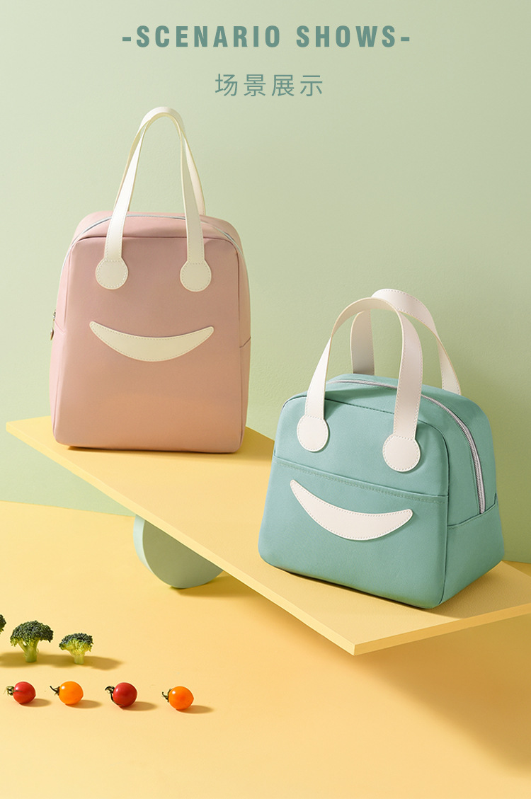 Large Capacity Portable Insulated Bag Thickened Aluminum Film Fresh-Keeping Lunch Box Bag Student with Rice Lunch Bag Ice Pack Large Capacity Portable Insulated Bag Thickened Aluminum Film Fresh-Keeping Lunch Box Bag Student with Rice Lunch Bag Ice Pack