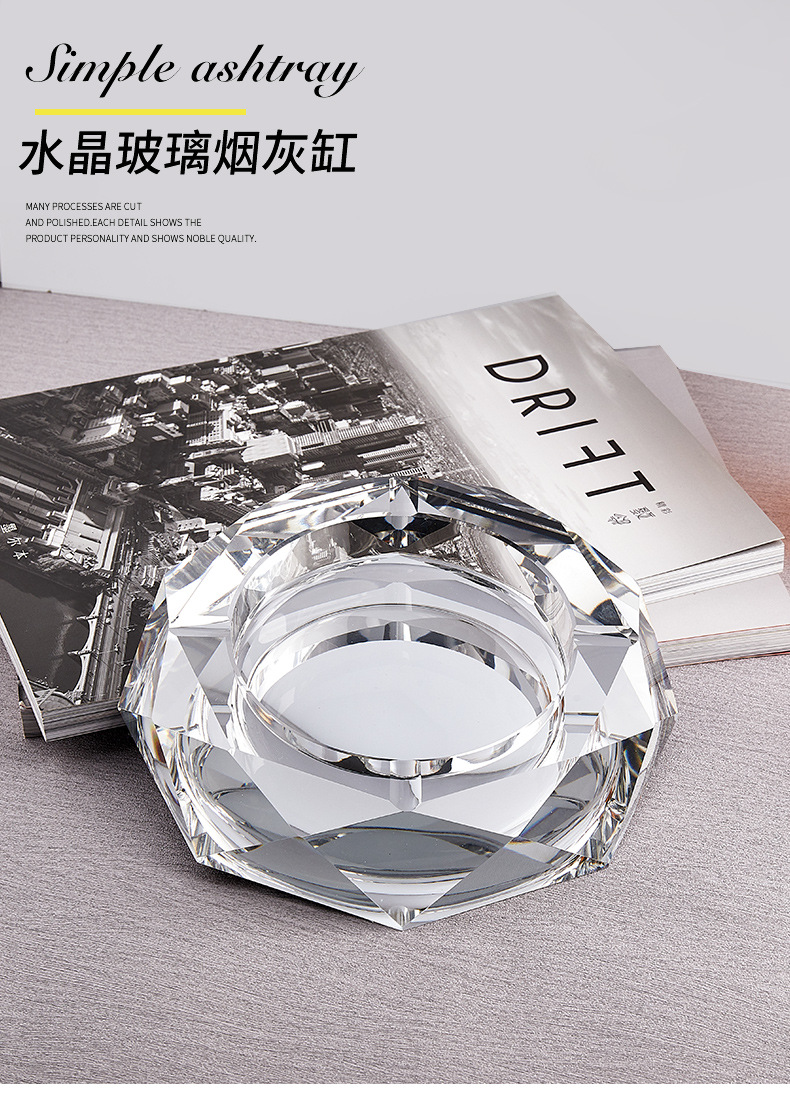 Ashtray Lettering Logo Crystal Crafts Glass Ashtray Business Gifts Creative Personality Bar Hotel Supplies Ashtray Lettering Logo Crystal Crafts Glass Ashtray Business Gifts Creative Personality Bar Hotel Supplies