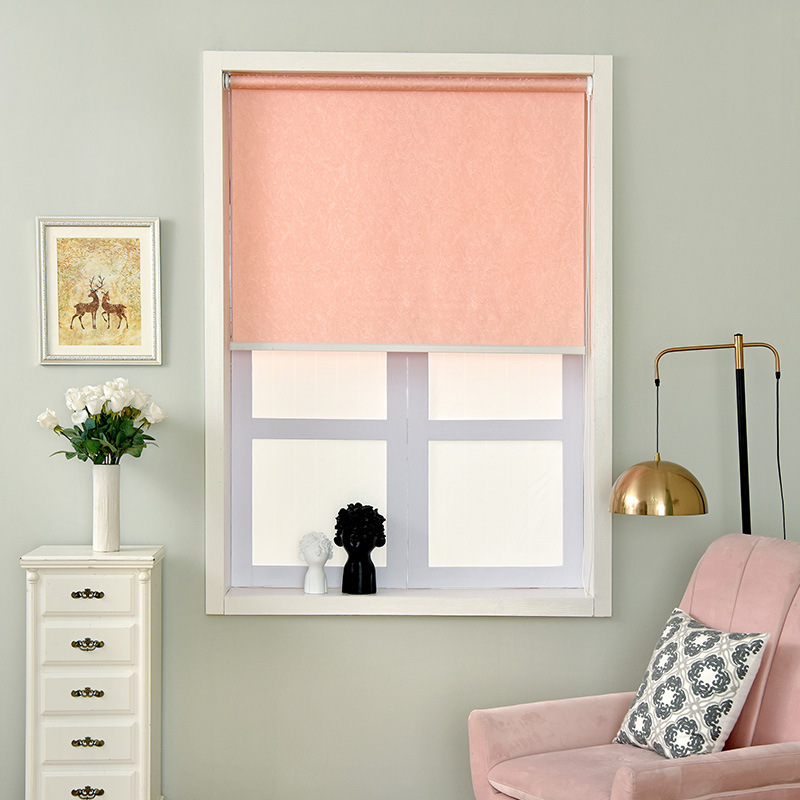 Roller Shutter Sunlight Fabric Factory Office Roller Shutter Waterproof Flame Retardant Fire Insulation Anti-UV Curtain Customization