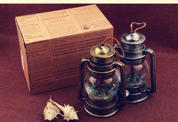 Creative retro lantern lighting Paris tower crystal ball 45 water polo birthday gift resin crafts Creative retro lantern lighting Paris tower crystal ball 45 water polo birthday gift resin crafts