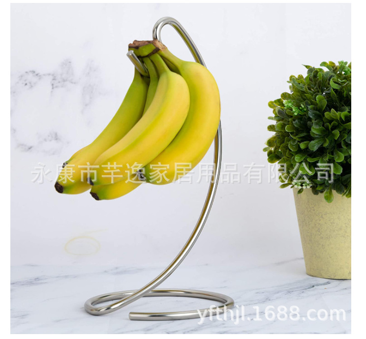 Nordic Banana Hanging Basket Hook Fruit Basket Fruit Storage Rack Iron Wire Popular Simple Nordic Banana Hanging Basket Hook Fruit Basket Fruit Storage Rack Iron Wire Popular Simple