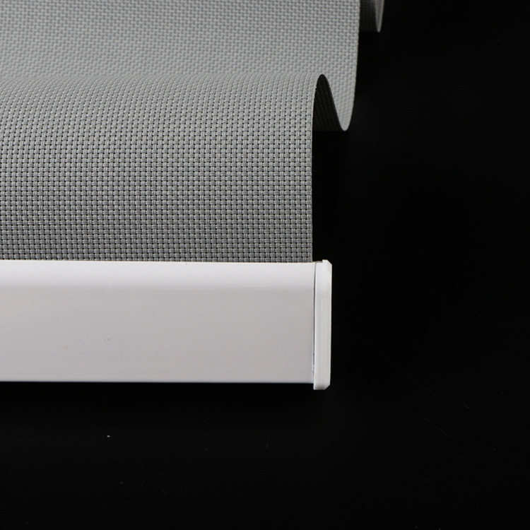B1 level fire retardant curtain manufacturer customized office semi-sunshade transparent waterproof PVC sun fabric shutter