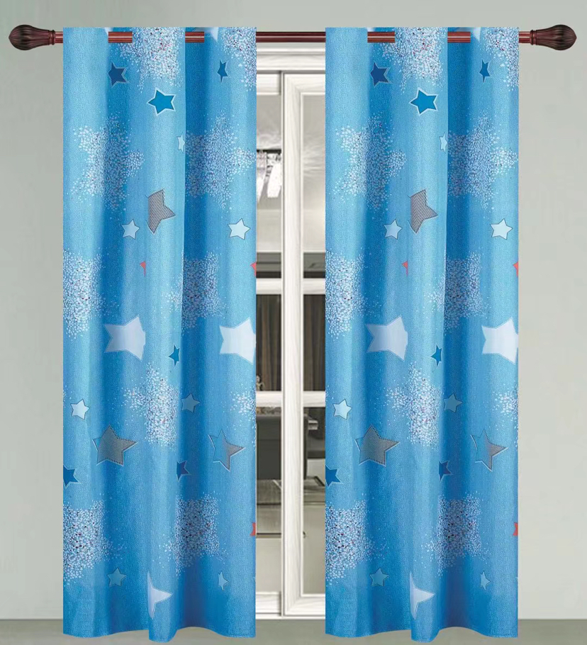 Children's Room Cartoon Bay Window Floor Curtain Finished Shading Sunshade Fabric Curtain Can Also Be Customized Children's Room Cartoon Bay Window Floor Curtain Finished Shading Sunshade Fabric Curtain Can Also Be Customized