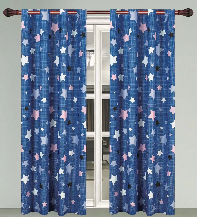 Children's Room Cartoon Bay Window Floor Curtain Finished Shading Sunshade Fabric Curtain Can Also Be Customized Children's Room Cartoon Bay Window Floor Curtain Finished Shading Sunshade Fabric Curtain Can Also Be Customized
