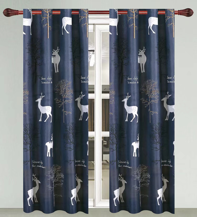 Children's Room Cartoon Bay Window Floor Curtain Finished Shading Sunshade Fabric Curtain Can Also Be Customized Children's Room Cartoon Bay Window Floor Curtain Finished Shading Sunshade Fabric Curtain Can Also Be Customized