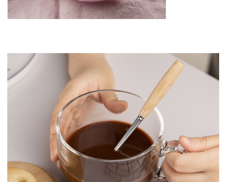 Household Children's Milk Cup Milk Powder Covered Handle Breakfast Transparent Straw Glass Cup Microwaveable Heating Household Children's Milk Cup Milk Powder Covered Handle Breakfast Transparent Straw Glass Cup Microwaveable Heating