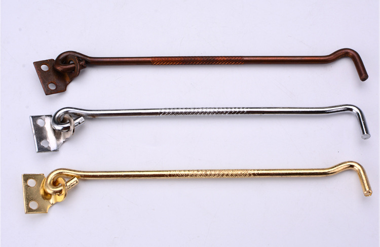 Xiesheng 8-Inch Iron Door Window Wind Hook Wind Hook Door and Window Buckle Hook Accessories Iron Windproof Hook Iron Window Hook Factory Wholesale