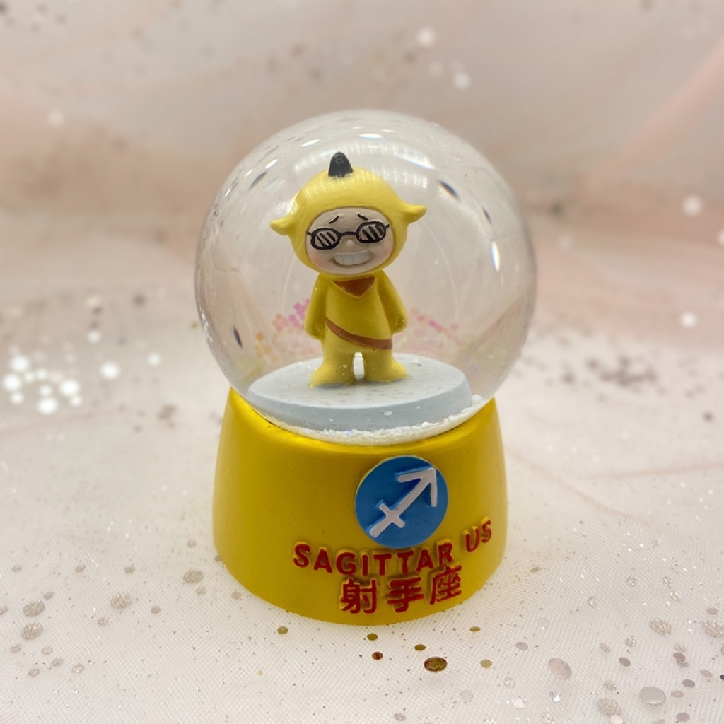 New 12 Constellation Naughty Doll Small Colorful Flash Light Resin Crystal Ball Decoration 65mm Gifts & Crafts New 12 Constellation Naughty Doll Small Colorful Flash Light Resin Crystal Ball Decoration 65mm Gifts & Crafts