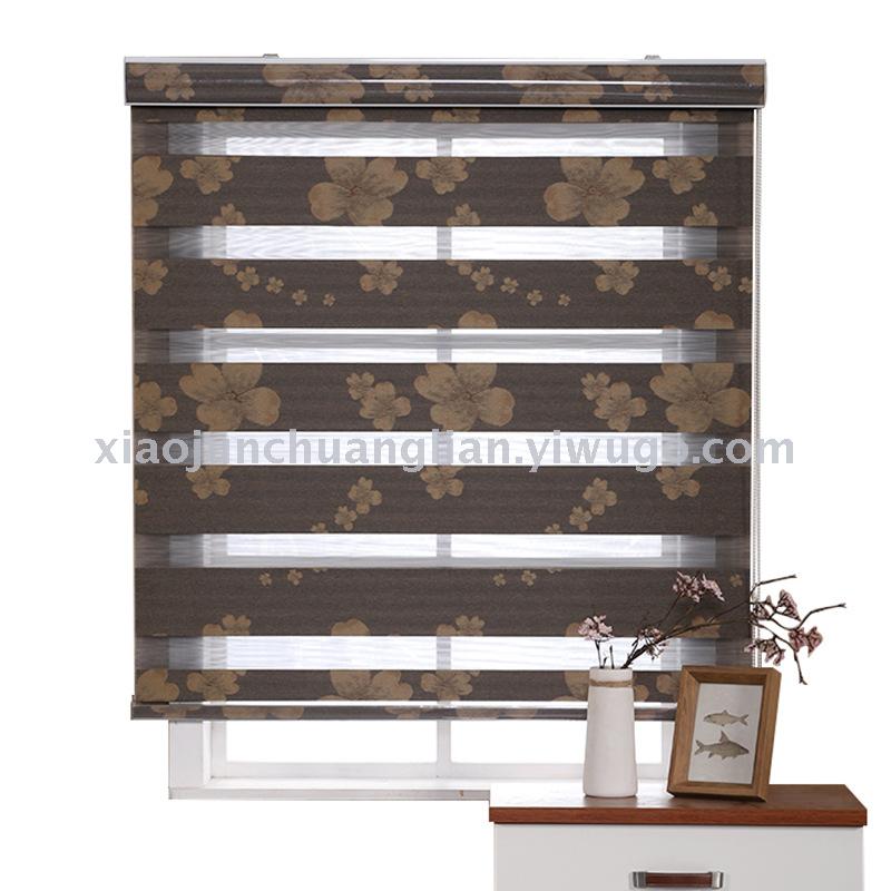 Manufacturers direct high shading soft curtain Louver curtain multilayer fabric fabric light curtain