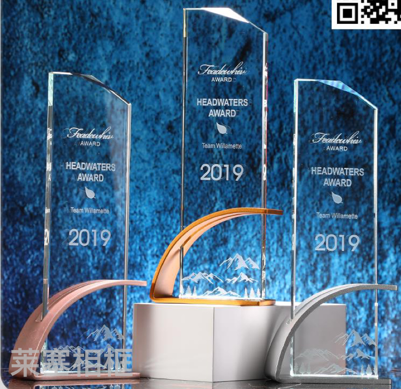 Metal Crystal Creative Decoration Photo Home Decorative Gift Crafts Medal