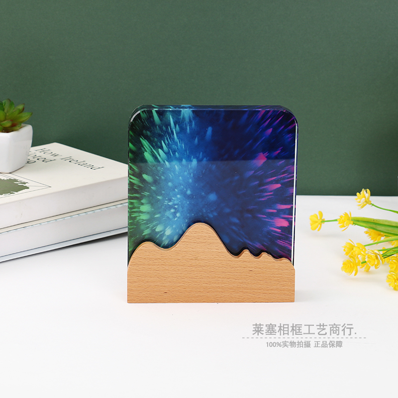 Thickened Wooden Creative Crystal High-End Elegant Decoration Enterprise Company Excellent Staff Department Medal Crafts Thickened Wooden Creative Crystal High-End Elegant Decoration Enterprise Company Excellent Staff Department Medal Crafts
