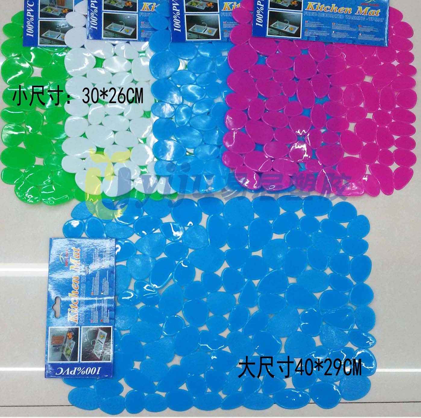 Manufacturer PVC square stone food cushion cup cushion sink mat asphalt mat anti-skid heat insulation pad bowl mat pad