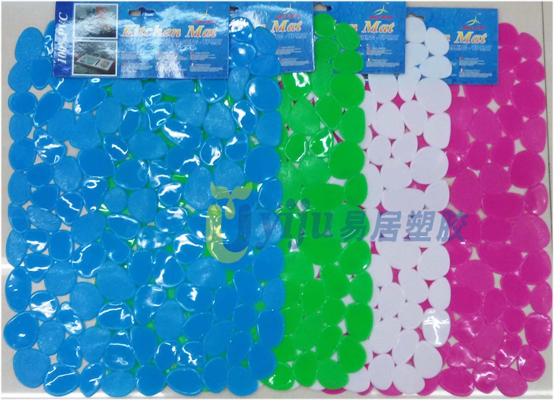 Manufacturer PVC square stone food cushion cup cushion sink mat asphalt mat anti-skid heat insulation pad bowl mat pad