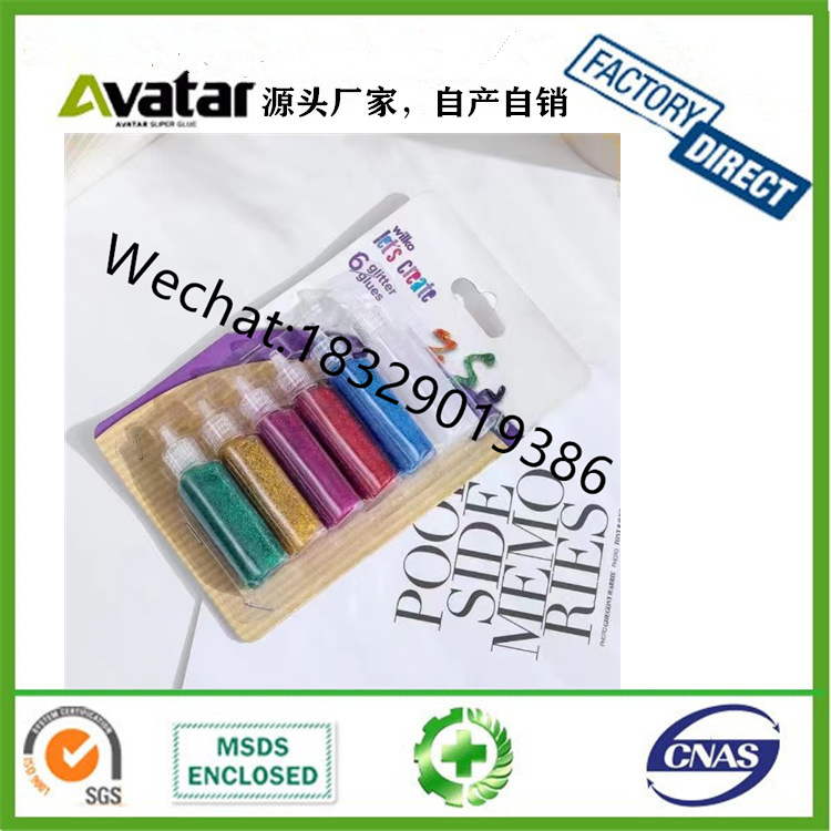 New Arrivals 120ml Glitter glue clay crafts bentonite clay crystal slime playdough tool New Arrivals 120ml Glitter glue clay crafts bentonite clay crystal slime playdough tool