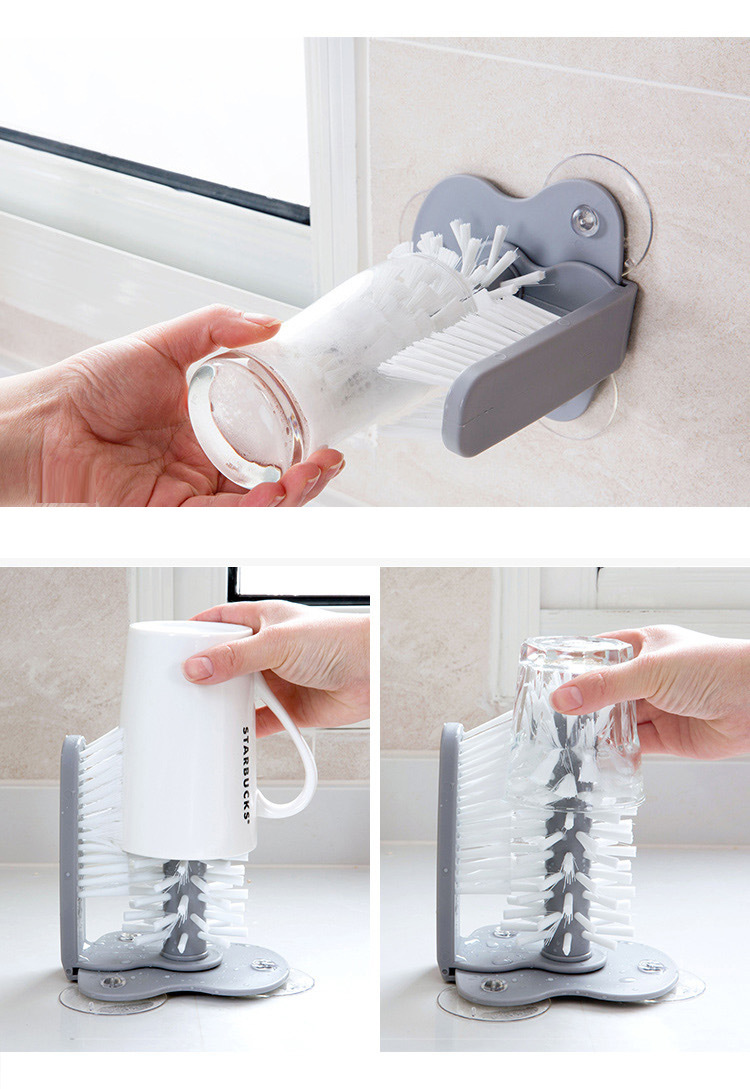 Creative Wall Suction Lazy Cup Brush Glass Cup Cleaning Brush Kitchen Rotating Water Cup Teacup Cup Brush Sub Cup Brush Cup Brush Creative Wall Suction Lazy Cup Brush Glass Cup Cleaning Brush Kitchen Rotating Water Cup Teacup Cup Brush Sub Cup Brush Cup Brush