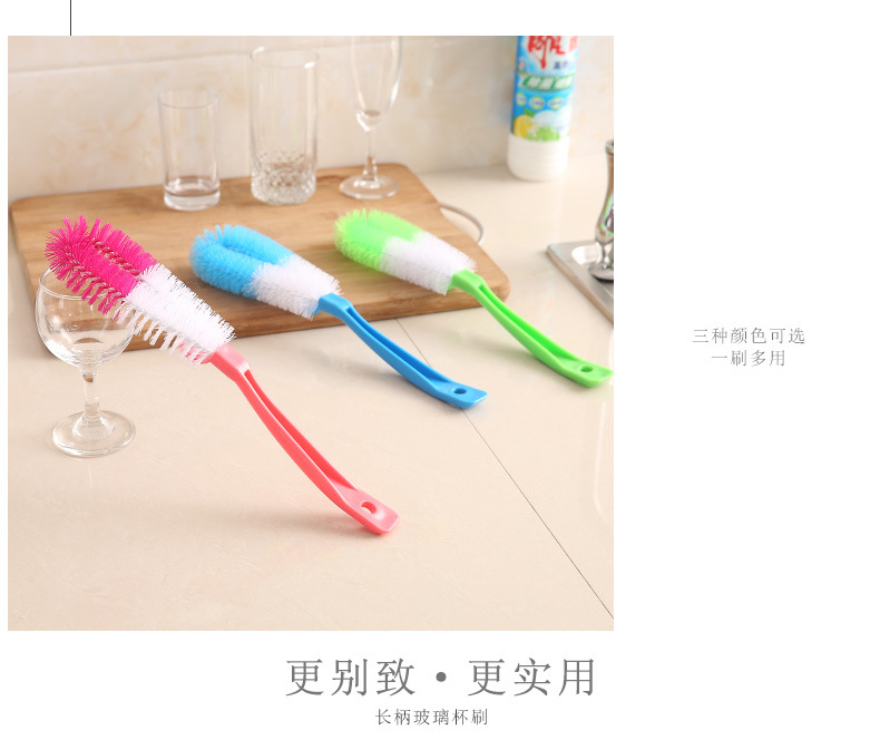 Household Strong Decontamination Cleaning Brush Creative Long Handle Soft Wool Glass Cup Brush Multi-Functional Brush Special Offer Wholesale Household Strong Decontamination Cleaning Brush Creative Long Handle Soft Wool Glass Cup Brush Multi-Functional Brush Special Offer Wholesale