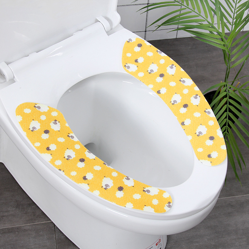 Manufacturer's Toilet Seat Cushion Household Paste Type Toilet Mat Summer Thin Cute Cartoon Four Seasons Cushion Manufacturer's Toilet Seat Cushion Household Paste Type Toilet Mat Summer Thin Cute Cartoon Four Seasons Cushion