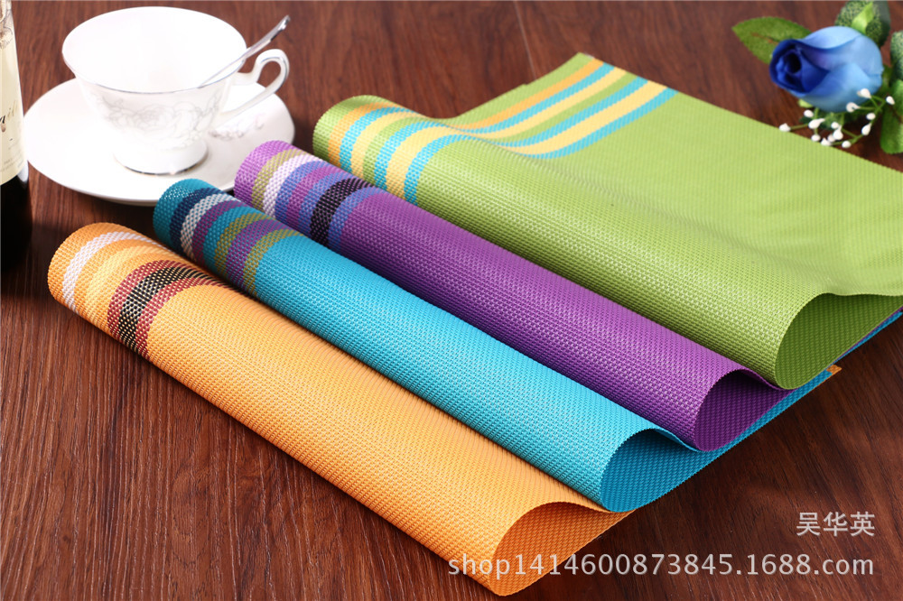 PVC teslin woven food as, rectangular cup as, heat insulation pad, western - style food pad wholesale. PVC teslin woven food as, rectangular cup as, heat insulation pad, western - style food pad wholesale.