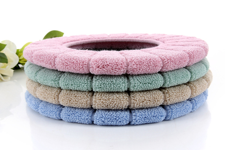 New round Toilet Mat Thickened Toilet Seat Cover Plush Universal Winter Warm Universal Toilet Cover Closestool Cushion