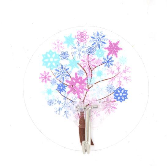 New Cute Cartoon Magic Tree Magic Seamless Hook Powerful Viscose Hook Flexible Glue Seamless Hook