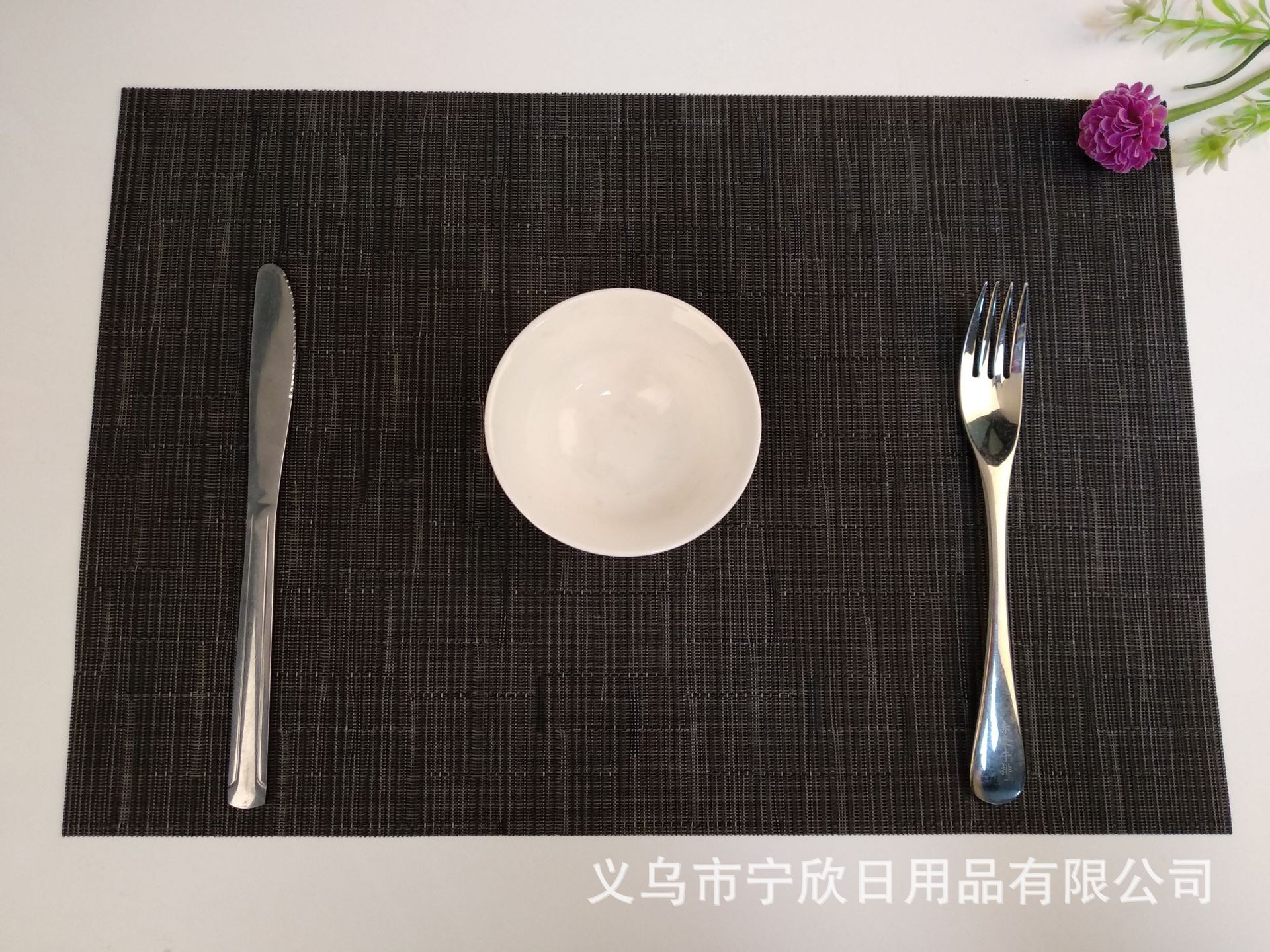 Manufacturer direct selling meal mat 30*45cm bamboo western meal mat family hotel with PVC heat insulation pad non-slip pad can be washed Manufacturer direct selling meal mat 30*45cm bamboo western meal mat family hotel with PVC heat insulation pad non-slip pad can be washed