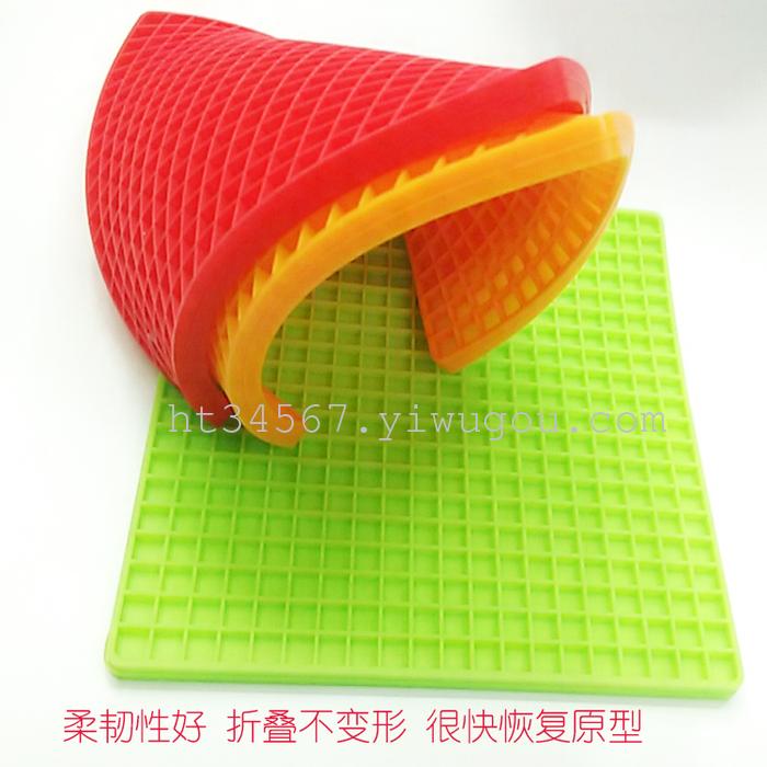 Explosion, 83g, thickened, square, honeycomb, silica gel, heat insulation pad, waterproof table mat Explosion, 83g, thickened, square, honeycomb, silica gel, heat insulation pad, waterproof table mat