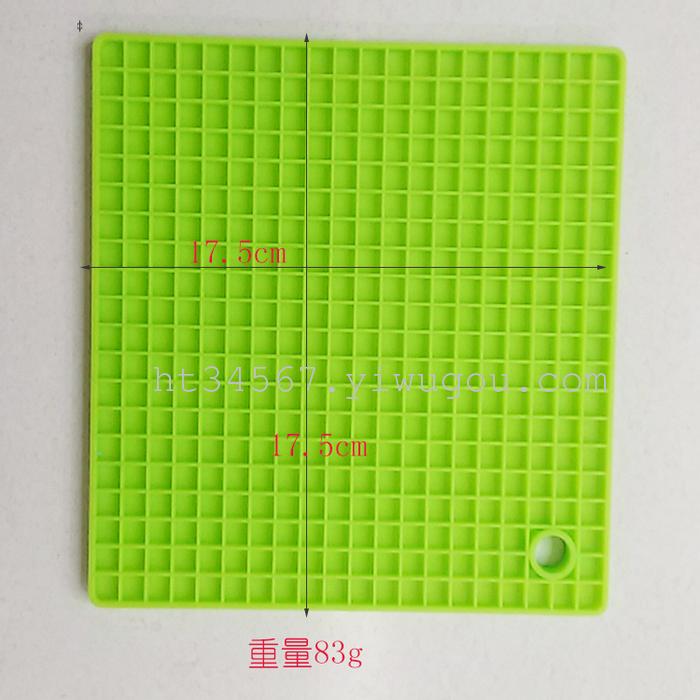 Explosion, 83g, thickened, square, honeycomb, silica gel, heat insulation pad, waterproof table mat Explosion, 83g, thickened, square, honeycomb, silica gel, heat insulation pad, waterproof table mat
