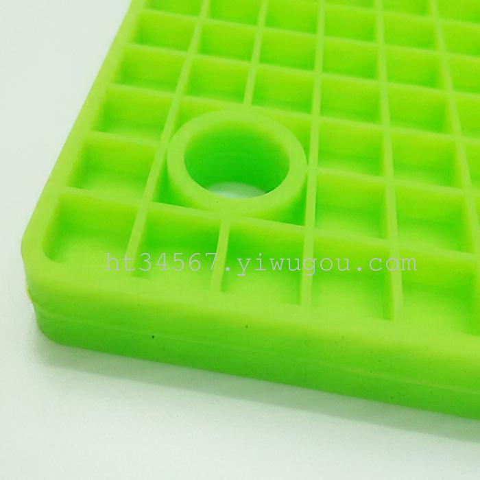 Explosion, 83g, thickened, square, honeycomb, silica gel, heat insulation pad, waterproof table mat Explosion, 83g, thickened, square, honeycomb, silica gel, heat insulation pad, waterproof table mat
