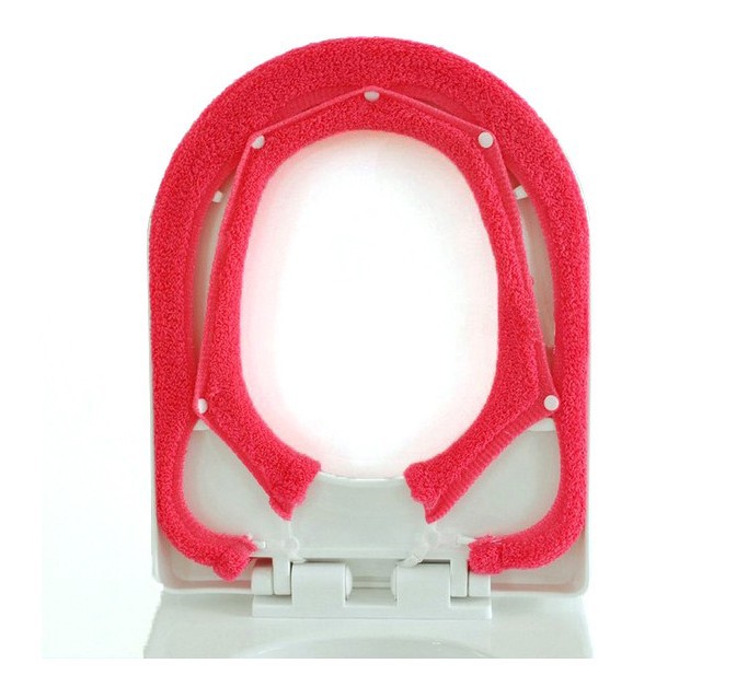 Universal Extra-Thick Extra-Large Snap-Button Toilet Seat Warmer Toilet Seat Cushion Jacket Toilet Seat Cover Pedestal Ring Universal Extra-Thick Extra-Large Snap-Button Toilet Seat Warmer Toilet Seat Cushion Jacket Toilet Seat Cover Pedestal Ring