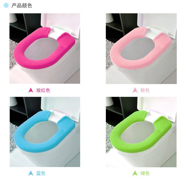 Universal Extra-Thick Extra-Large Snap-Button Toilet Seat Warmer Toilet Seat Cushion Jacket Toilet Seat Cover Pedestal Ring Universal Extra-Thick Extra-Large Snap-Button Toilet Seat Warmer Toilet Seat Cushion Jacket Toilet Seat Cover Pedestal Ring