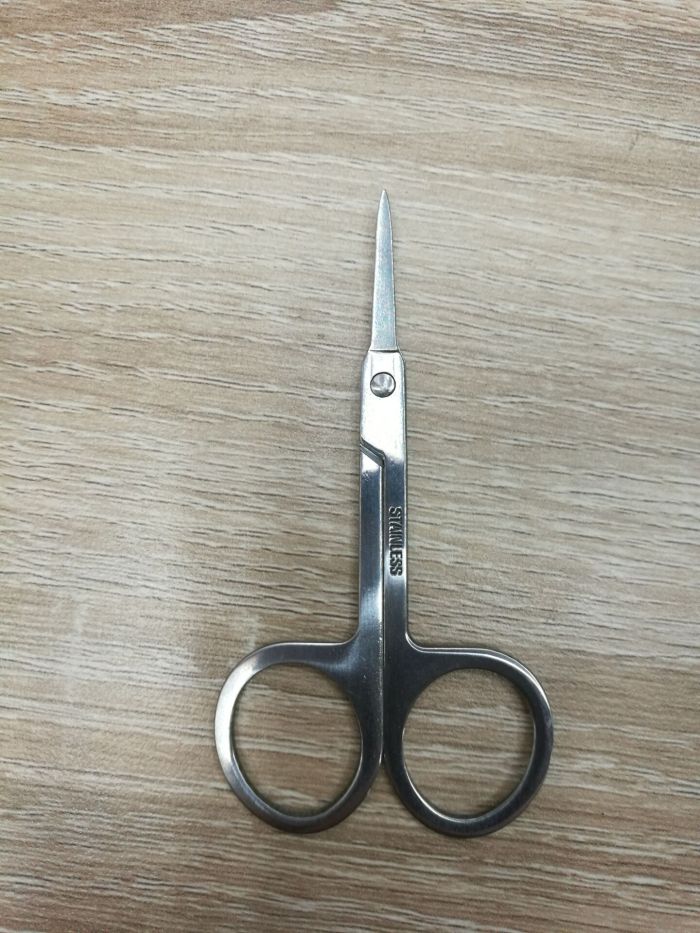 Square ring bend hair beauty tools scissors beauty scissors