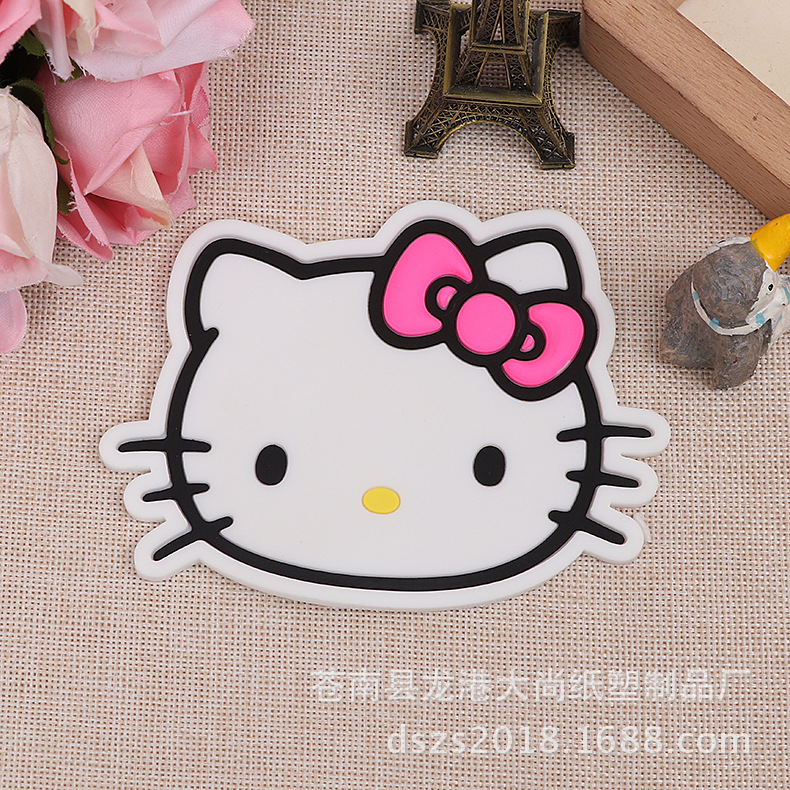 Creative Cute Cartoon Animal Silicone Cup Mat Heat Insulation Pad Thickened Soft Plastic Bowl Mat Placemat Cup Teacup Mat Creative Cute Cartoon Animal Silicone Cup Mat Heat Insulation Pad Thickened Soft Plastic Bowl Mat Placemat Cup Teacup Mat