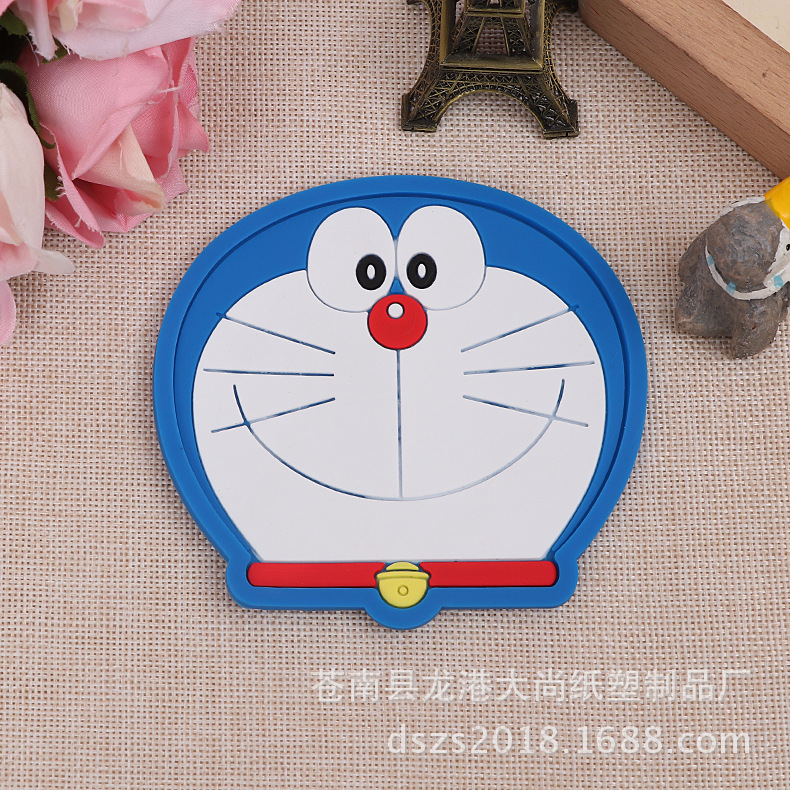 Creative Cute Cartoon Animal Silicone Cup Mat Heat Insulation Pad Thickened Soft Plastic Bowl Mat Placemat Cup Teacup Mat Creative Cute Cartoon Animal Silicone Cup Mat Heat Insulation Pad Thickened Soft Plastic Bowl Mat Placemat Cup Teacup Mat
