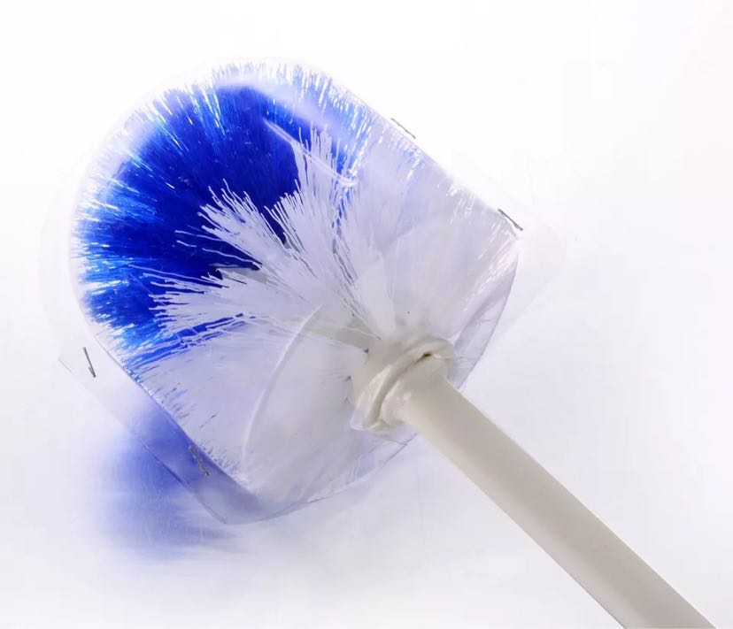 Factory direct sale lengthened handle toilet brush spherical to corner cleaning toilet gap toilet brush brush