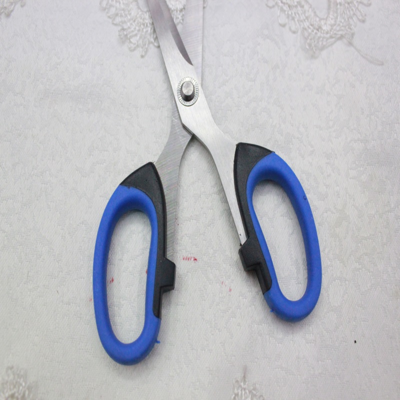 KAIBO 222  office cable brand stainless steel soft handle scissors