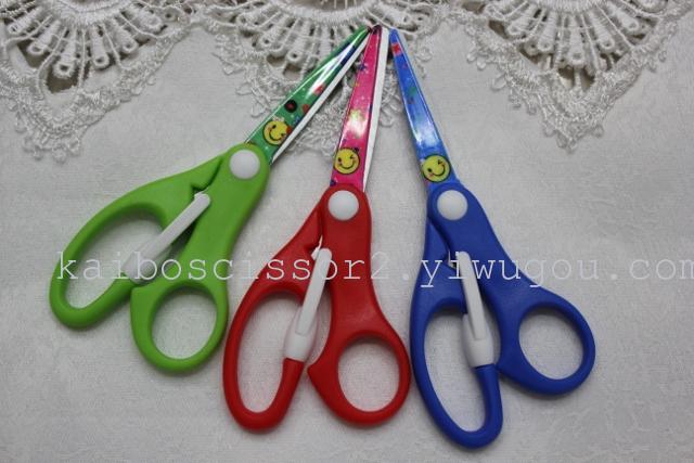 KAIBO Flower Spring Student Office Student KB2010 stainless steel scissors KAIBO Flower Spring Student Office Student KB2010 stainless steel scissors
