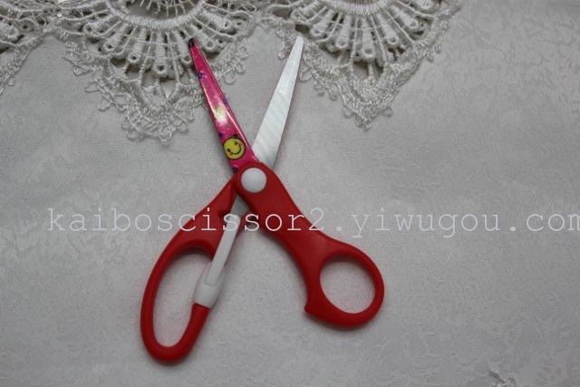 KAIBO Flower Spring Student Office Student KB2010 stainless steel scissors KAIBO Flower Spring Student Office Student KB2010 stainless steel scissors