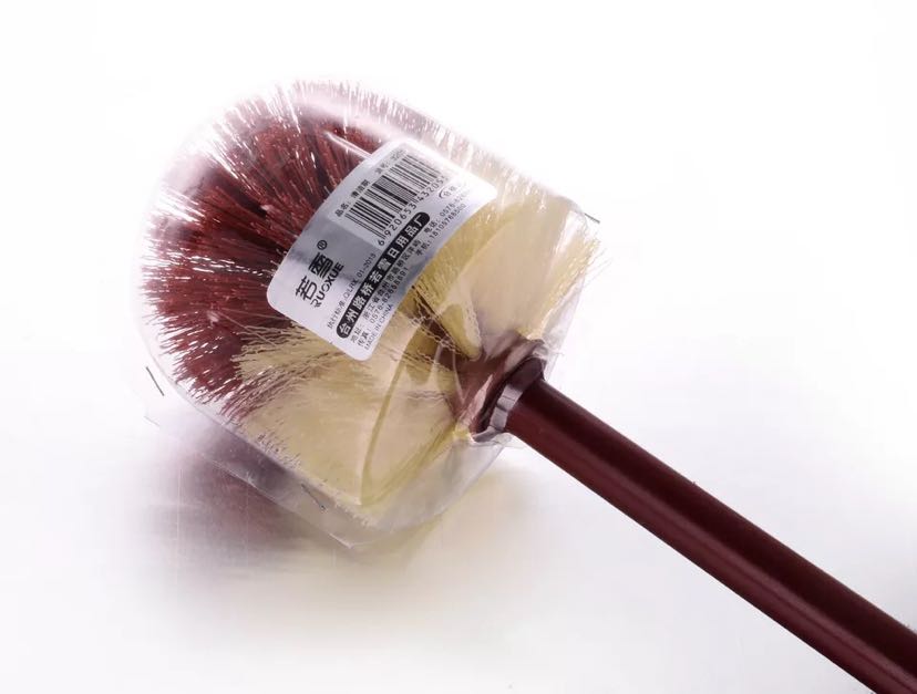Manufacturers wholesale creative toilet brush set of plastic long handle bathroom cleaning brush wholesale 3205