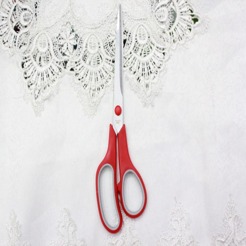 KAIBO409-1 color stainless steel scissor and Rubber scissors