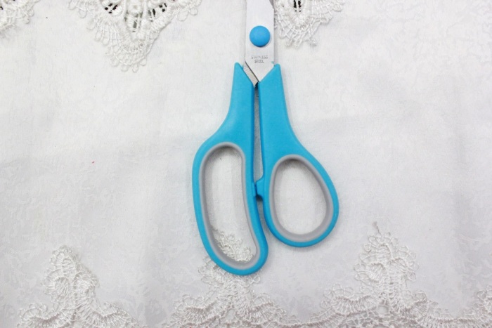 KAIBO409-1 color stainless steel scissor and Rubber scissors KAIBO409-1 color stainless steel scissor and Rubber scissors