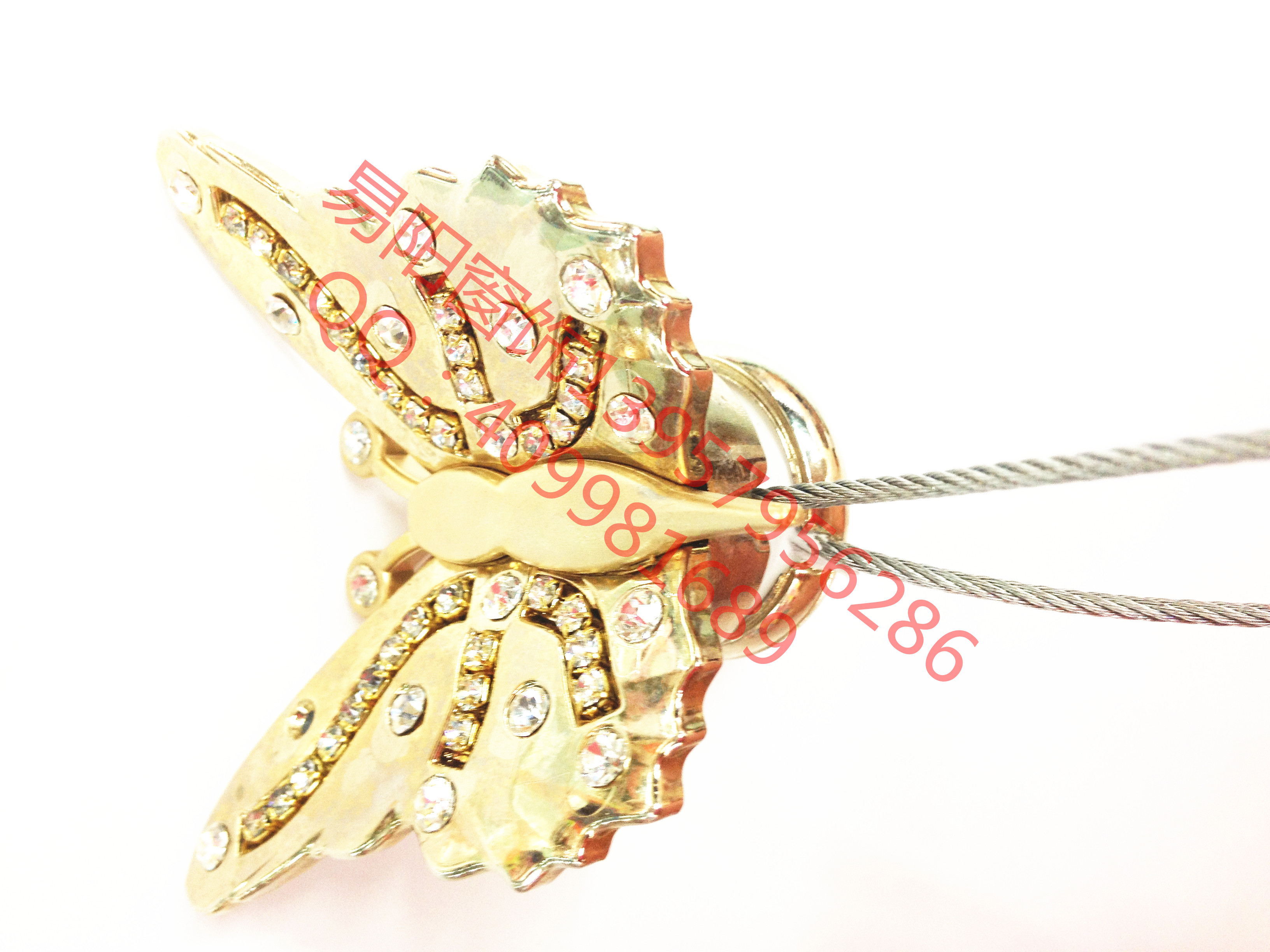 European high-grade alloy rhinestones creative Joker magnetic curtain curtains strap magnetic clasp buckle