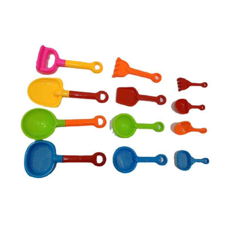 Beach Accessories Spatula/Spoon Sieve Shoehorn Set Shovel Sand Digging Play Sand Playing Tools Toy in Stock Wholesale