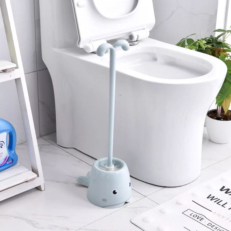 Plastic splash toilet toilet brush creative fashion toilet brush with seat plastic cleaning brush toilet wholesale
