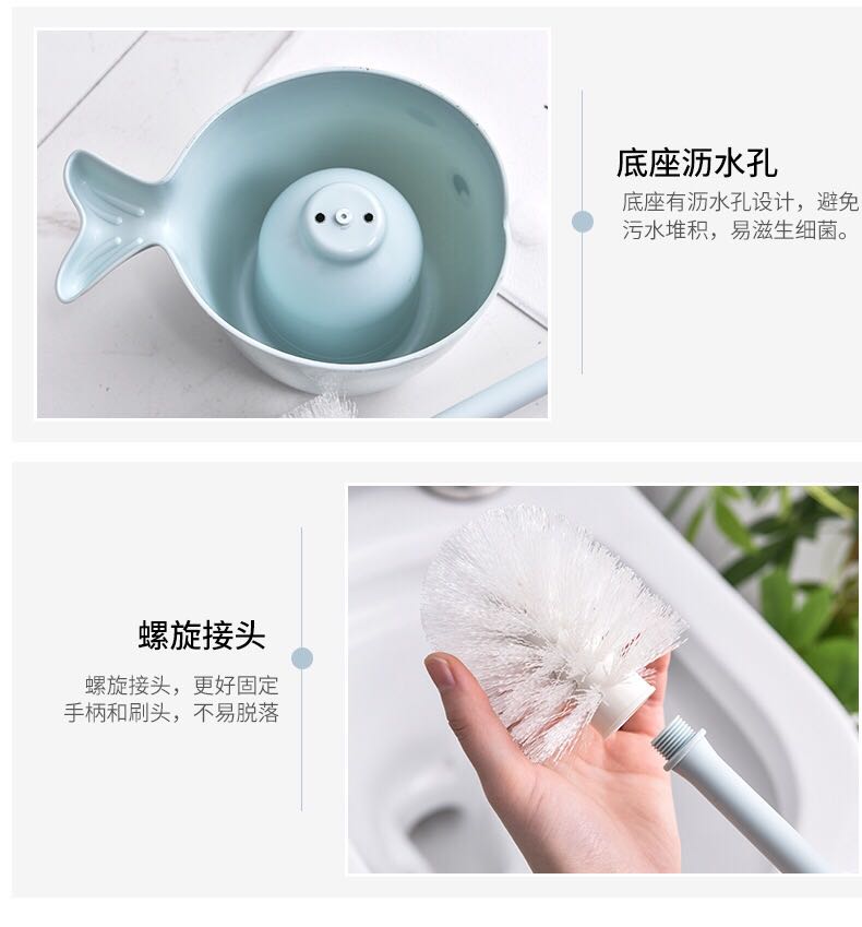 Plastic splash toilet toilet brush creative fashion toilet brush with seat plastic cleaning brush toilet wholesale