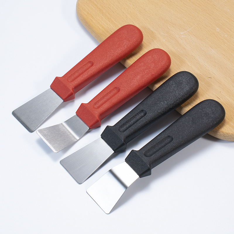 Stainless Steel Fume Cleaning Shovel Strong Decontamination Icing Spatula Frictioning US Seam Shovel Turbine Oil Stain Shovel Kitchen Ice Shovel